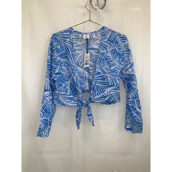 Shade & Shore Kimono Swim cover Up tie front NEW size Medium 8-10 - Picture 3 of 4